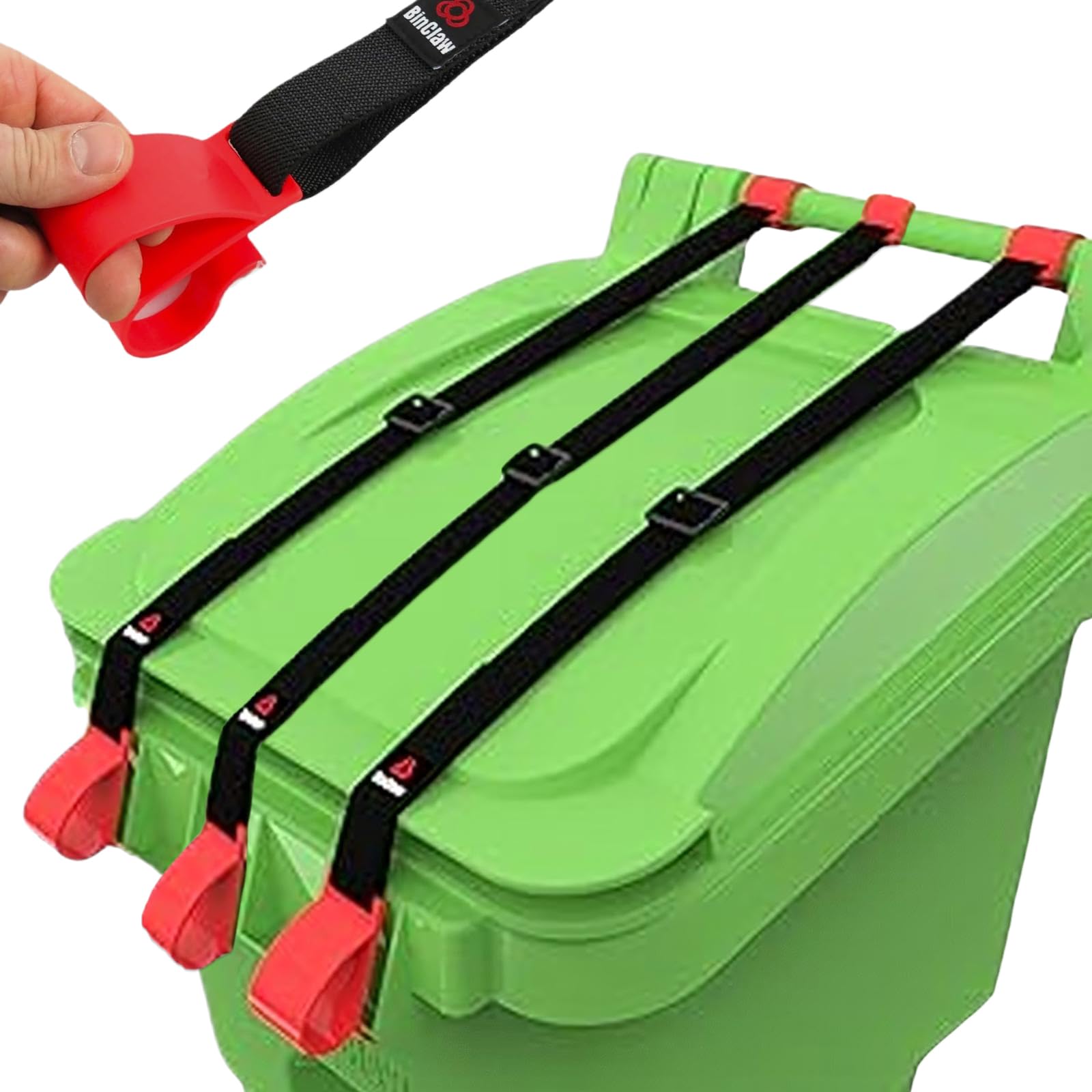 Trash Can Lock 3PCS 34 Inch Adjustable Trash Can Lid Lock Reusable Garbage Can Lock Universal Garbage Can Locks for Animals Trash Can Lid Lock Garbage Can Locks for Animals Trash Can Locks for Animals