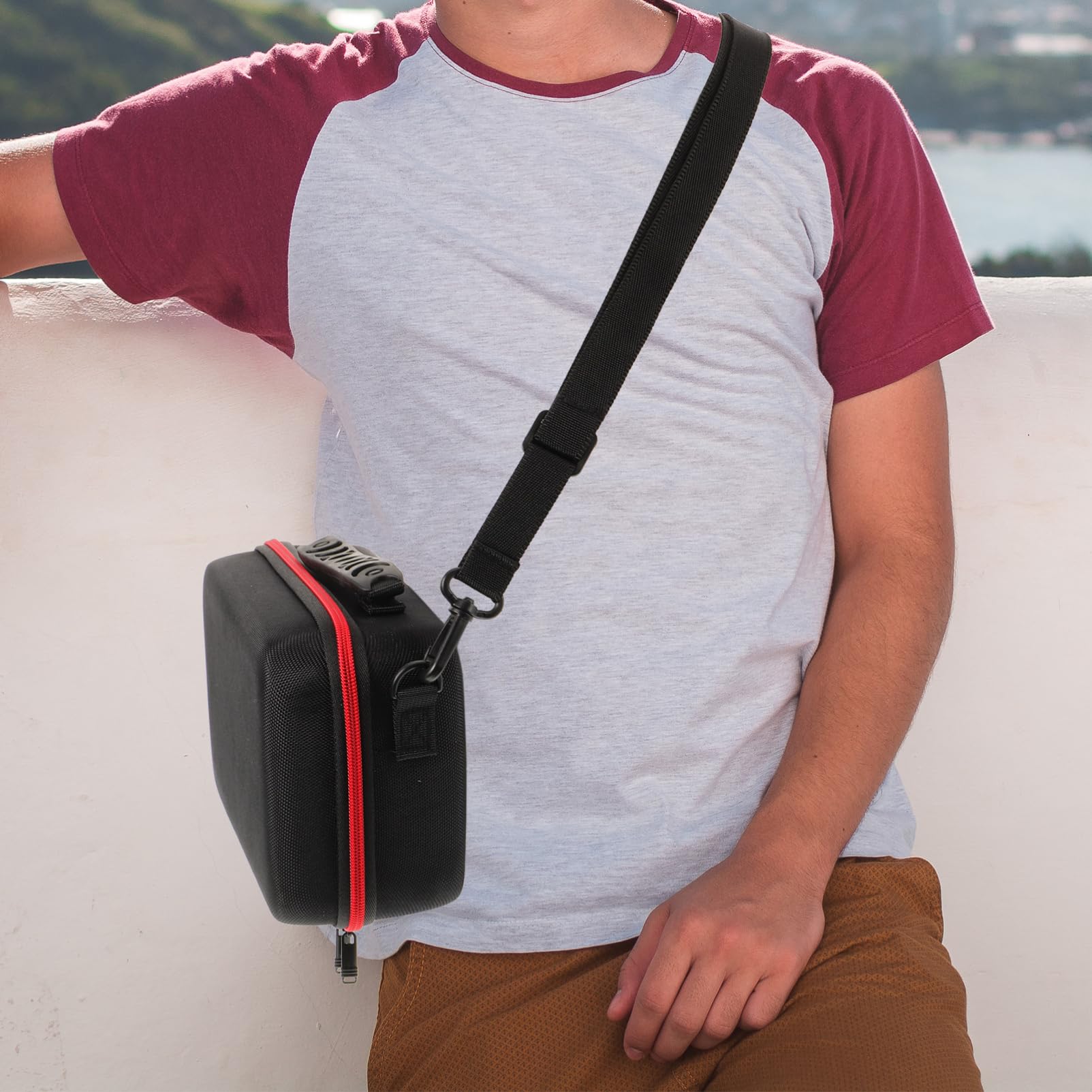 Veemoon Bolsa De Almacenamiento Digital Estuche Rígido para Cámara Estuche para Cámara De Bolsillo Estuche Rígido para Cámara Estuche para Cámara Al Aire Libre Bolsas para Cámara Estuche, N02742339Y | Asa, Organización Individual de Dispositivos Digitales