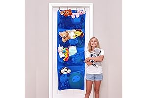 Lilly's Love Over-the-Door Mesh Teddy Storage and Plush Toy Organizer