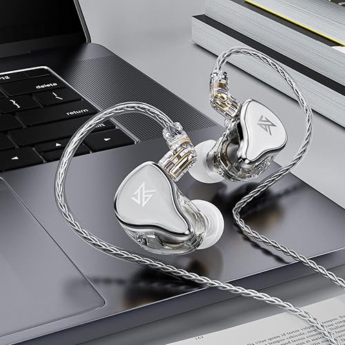 Miniatura 10 de KZ ZAS 7BA+1DD IEM Auricular 16 unidades Tecnología Híbrida Flagship Auricular Monitor Auriculares HiFi Stereo Sound in Ear Monitor con cable