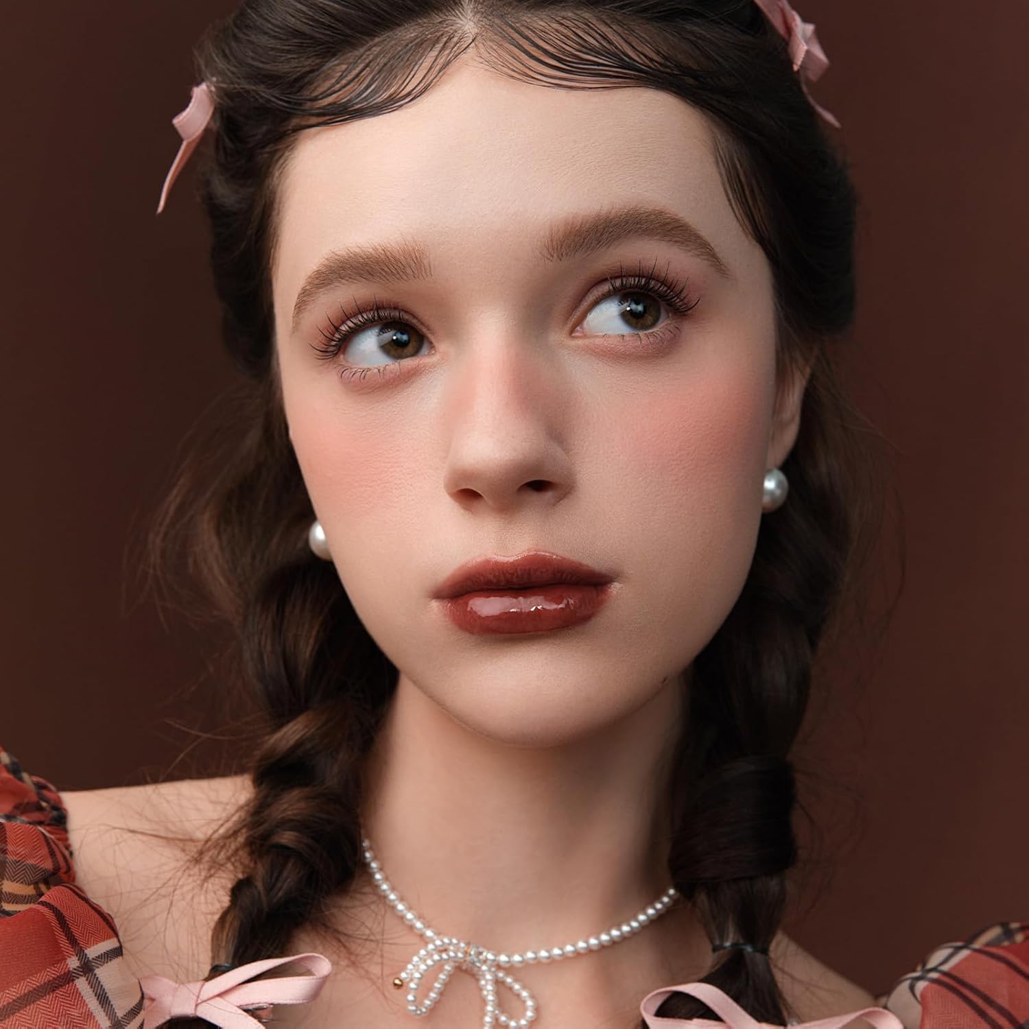 Flower Knows The Sweetie Bear Coating Lip Jelly,Soft Moisturizing Tinted Lip Gloss with Botanicals,Lightweight Non-Sticky Brown Lips Plumper,Cruelty-Free,0.18 oz(JE09 Toffee) - Image 5