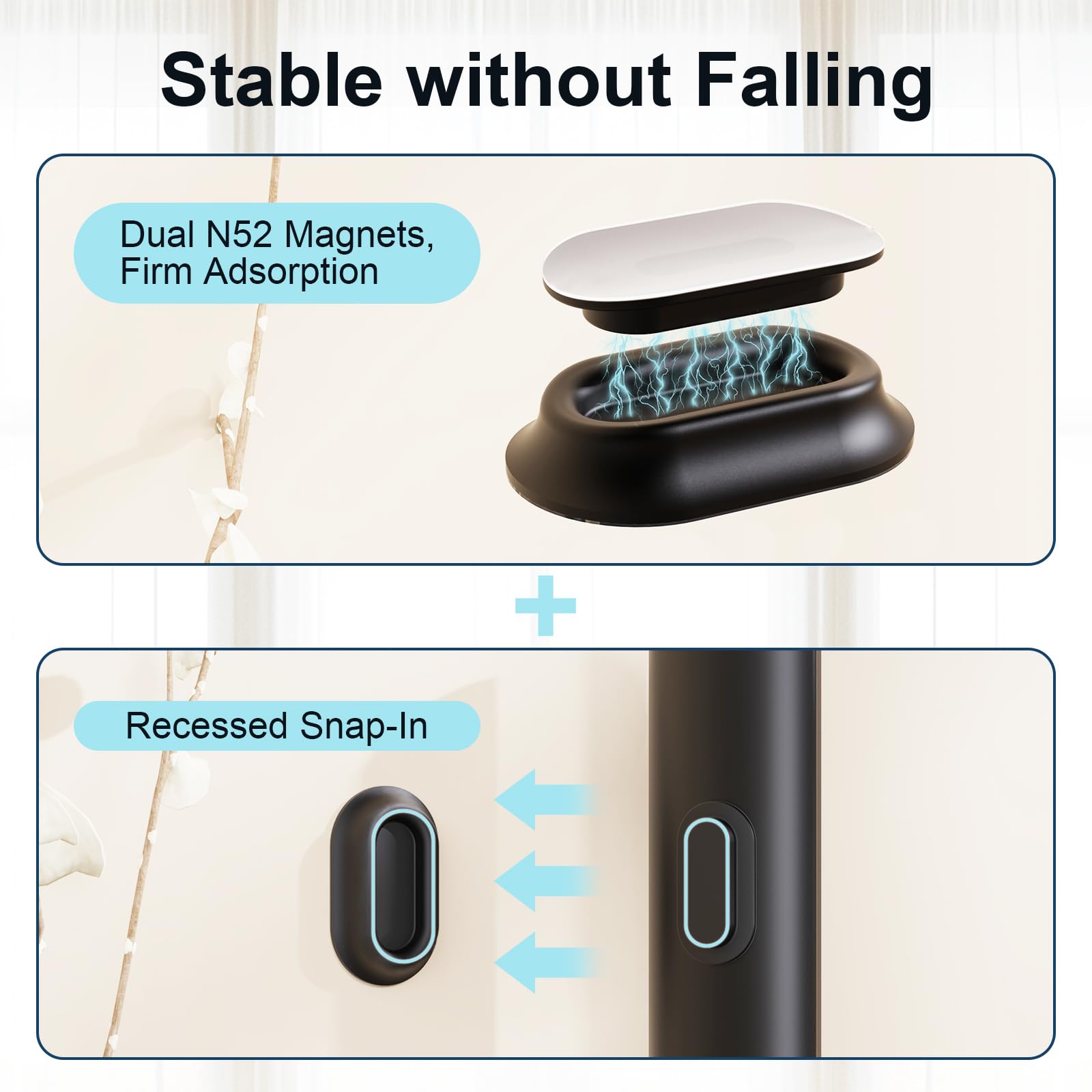 Magnetic Remote Holders - Keep Remotes Organized -4