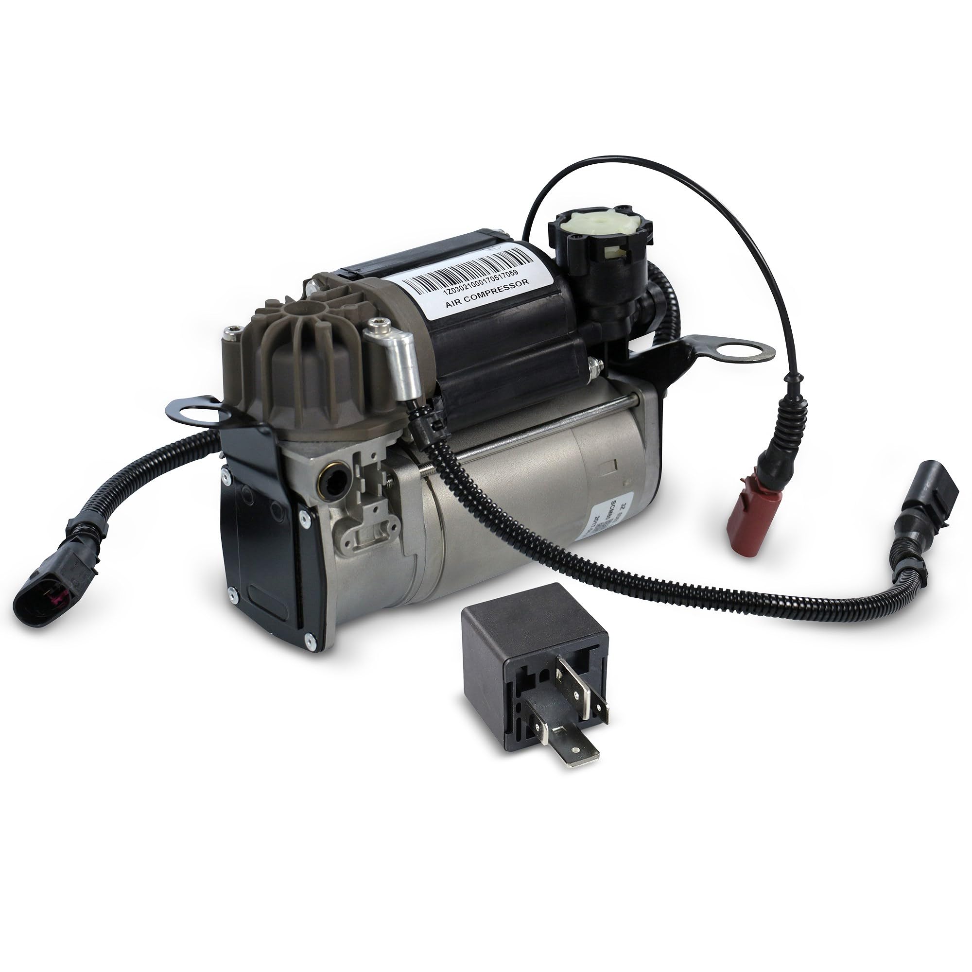 ATEC Germany 1x Compresor para suspensión neumática compatible con AUDI A8 D3 (4E2, 4E8)