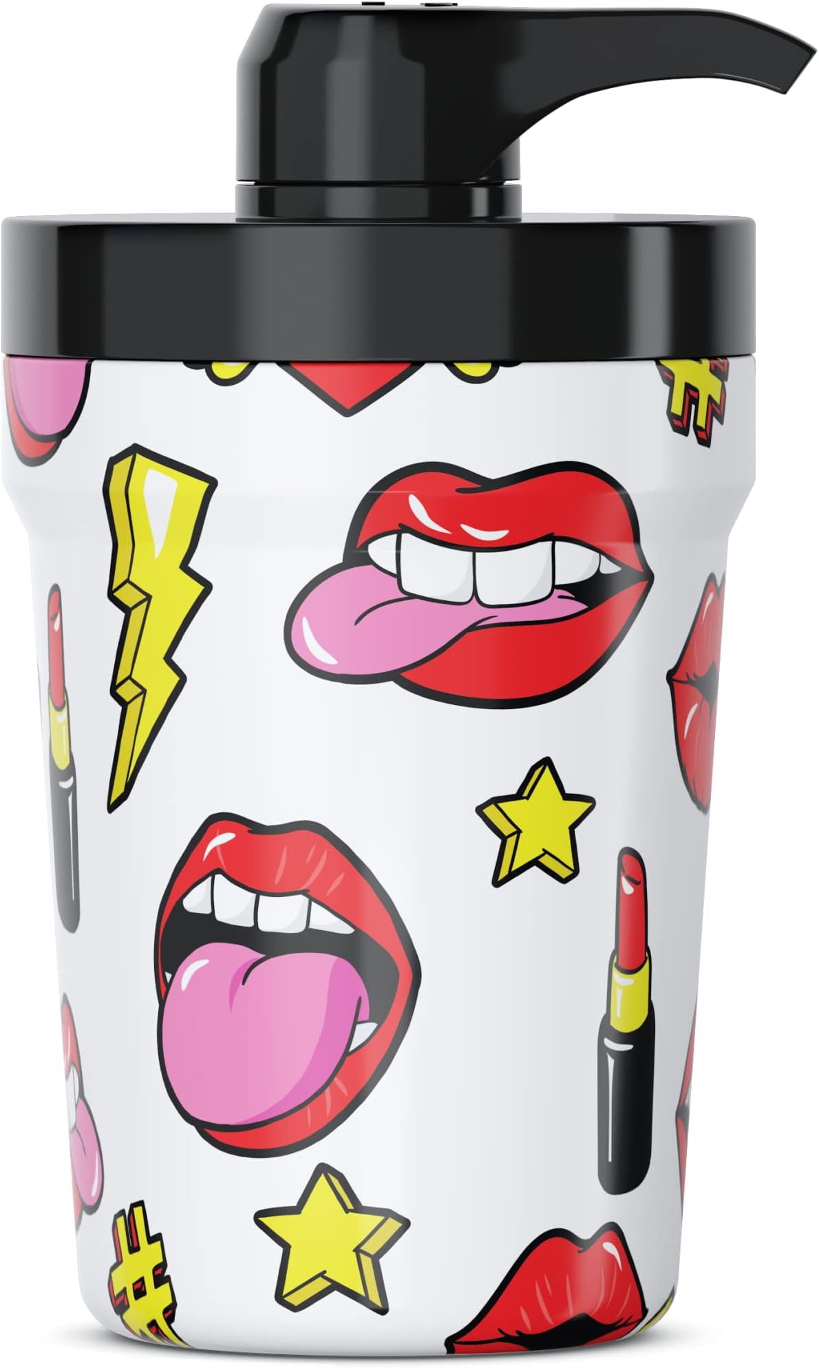 Portable Hand Sanitizer Dispenser for Car Cup Holders (Kiss Kiss)