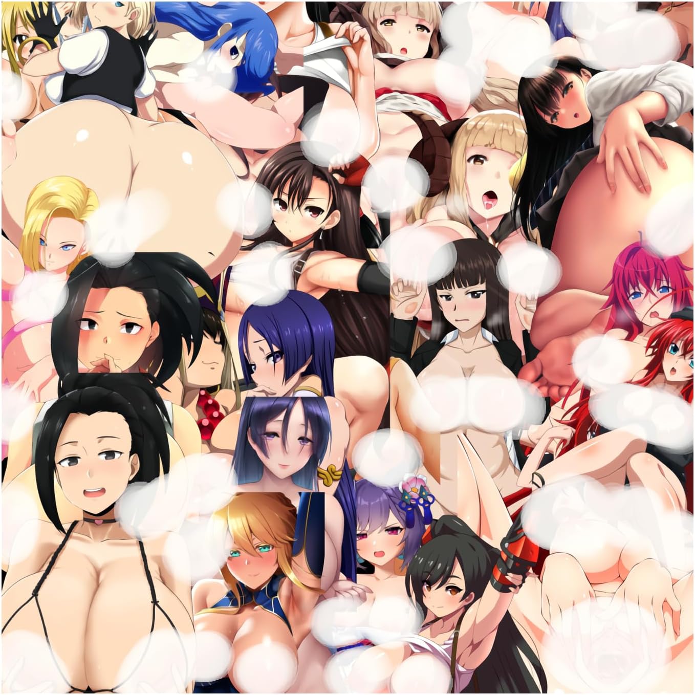 60x NSFW | Hentai Vinyl Sticker Pack #1-2inch, 3inch, 4inch | Matte | Glossy | Foil (3inch Glossy)