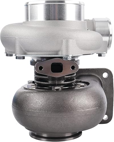 Miniatura 4 de PTE 6766 Doble rodamiento de bolitas Billet Compresor Rueda T4 Entrada abierta, Vband Outlet 0.96A/R Turbo UP a 935HP