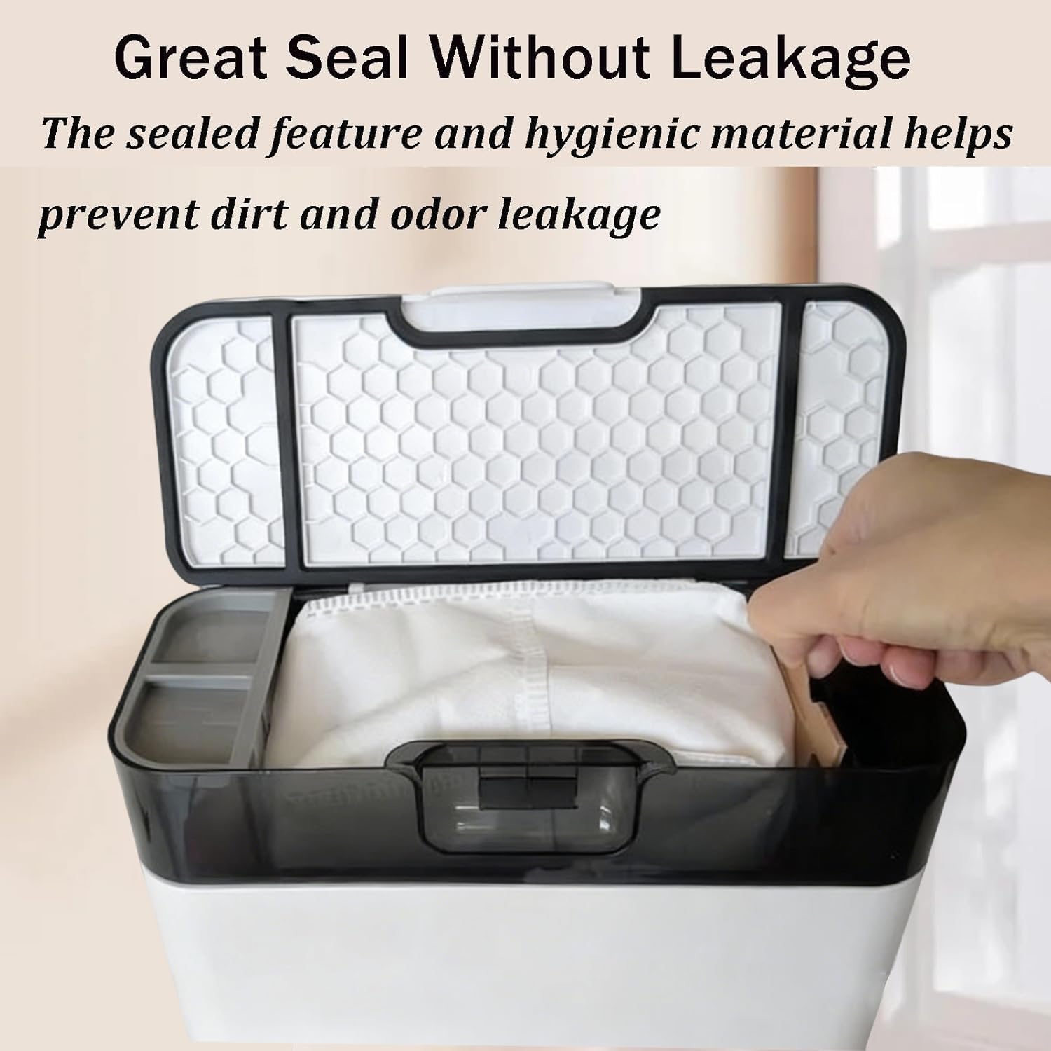 M2 Pro Replacement Dust Bags Compatible with Lefant M2 Pro / M2 Plus / M2S Pro Robot Vacuum Cleaner, Large Capacity Dirt Disposable Vacuum Bags, 12 Pack