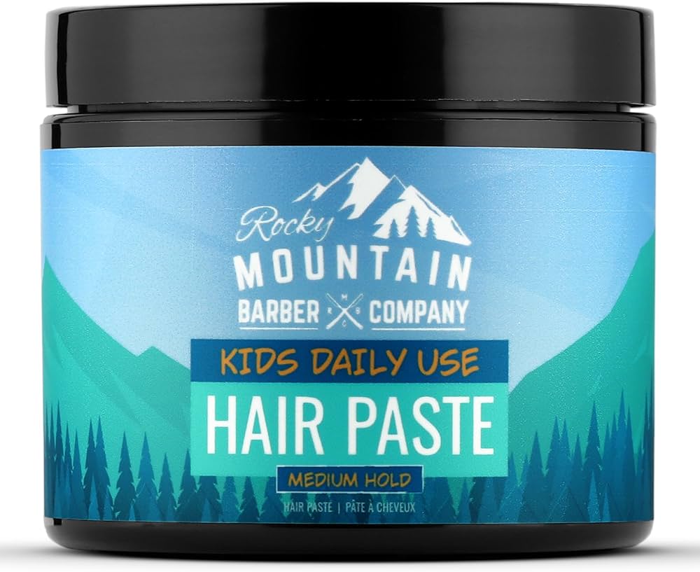 Amazon.com : Rocky Mountain Barber Company Kids Hair Styling Paste