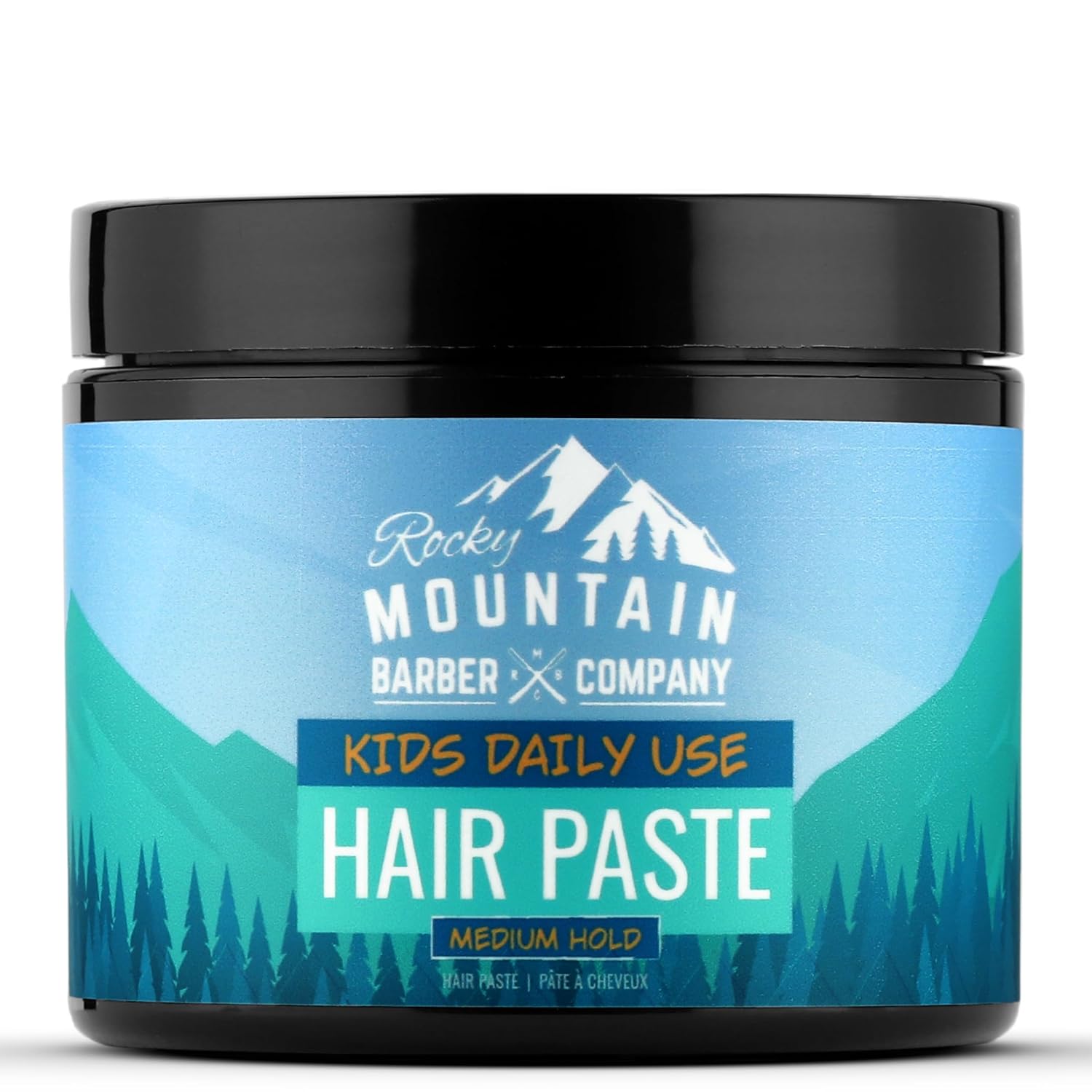 Rocky Mountain Barber Company Kids Hair Styling Paste for Boys – Large 4 oz Tub – Medium Hold Gel for All Hairstyles – Citrus Scent Rocky Mountain Barber Company Kids Hair Styling Paste for Boys – Large 4 oz Tub – Medium Hold Gel for All Hairstyles – Citrus Scent
