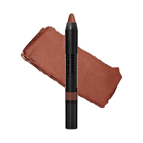 Vista 41 de Nudestix Magnetic Matte Eye Color – 3-in-1 Long-Wear Cream Eyeshadow Pencil, Eyeliner & Primer Waterproof, Budge-Proof Matte Finish Vegan &