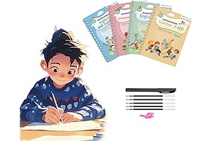 DigMonster Magic Writing Book for Kids: Engaging Handwriting Practice with Tracing Activities