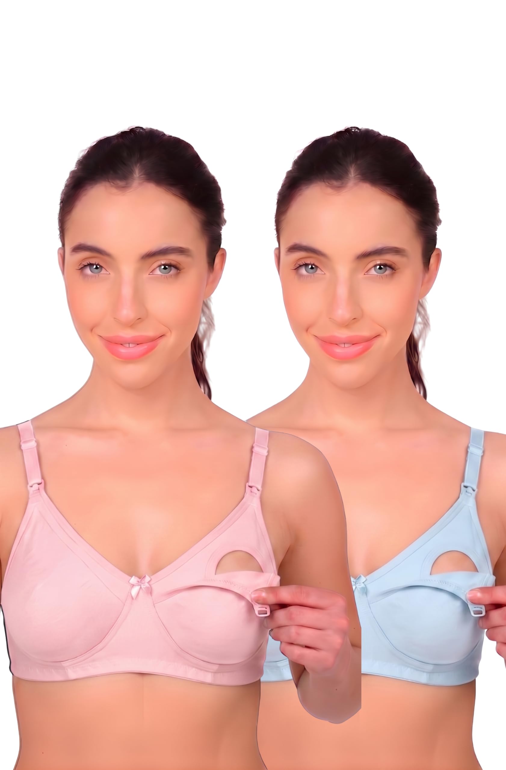 Pack of 2 Womens Maternity Bra Pack-2-image-0