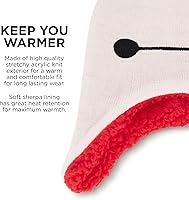 Vista 4 de Disney Boys' Winter Hat and Kids Gloves Set, Big Hero 6 Beanie for Ages 4-7