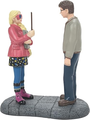 Department 56 Harry Potter Village Accessories Luna Seeing Wrackspurts Figurilla, 2.95 pulgadas, multicolor