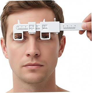 Pd Ruler 8.3inch Pupillary Distance Measurement Tool Clear Data Marking Easy to Use Pupillary Distance Ruler for Hospitals Optical Store Supplies