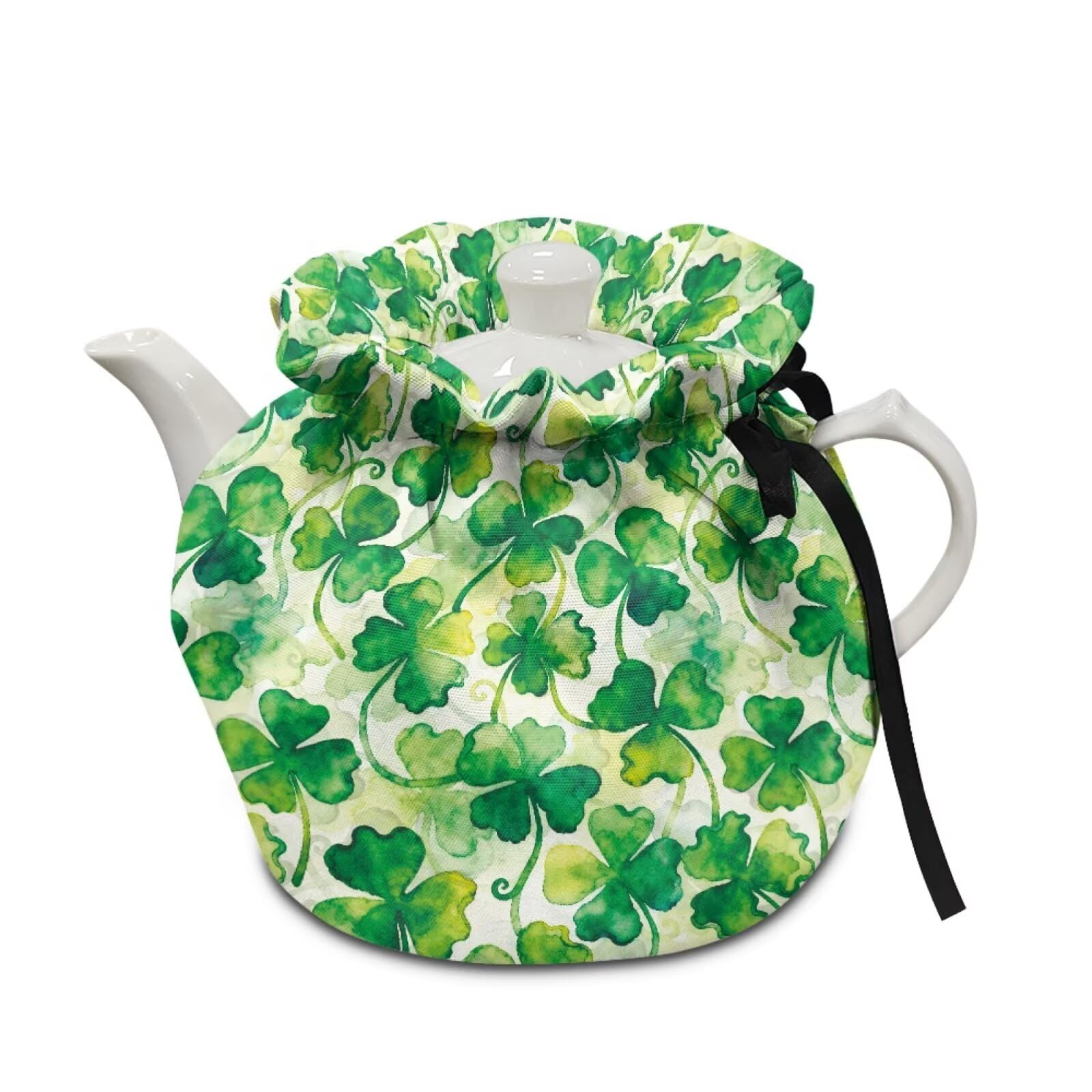 Funda para teteras de San Patricio con almohadilla térmica de mesa 1