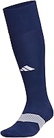 adidas Metro Over-the-Calf Soccer Socks (1 Pair) Unisex - Arch Ankle Compression, Moisture Wicking, Stay-in-Place Support