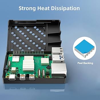 Amazon.com: RasTech Raspberry Pi 5 Kit 8GB RAM with Pi5 Case,Heat Amazon.com: RasTech Raspberry Pi 5 Kit 8GB RAM with Pi5 Case,Heat