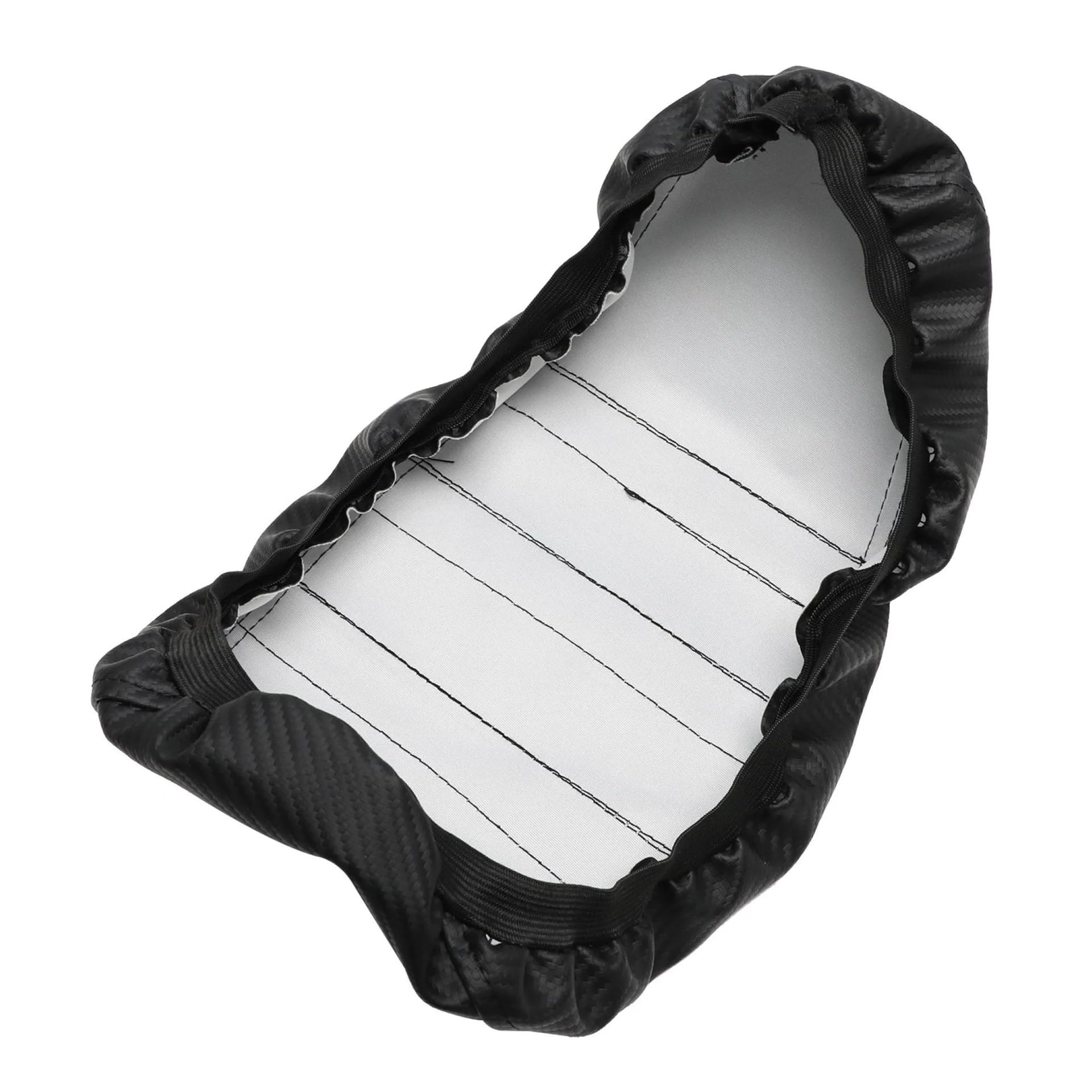 Protezione solare impermeabile per motocicletta per protezione del cuscino in PVC con isolamento termico coprisedile Coprisedile per moto(purpureo)