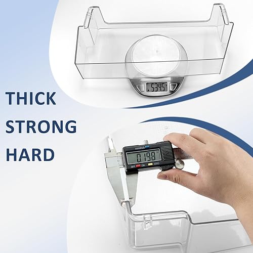 Miniatura 8 de W11239961 W10900538 Contenedor para puerta de refrigerador Compatible para puerta de refrigerador Whirlpoolestantes de puerta de frigorífico