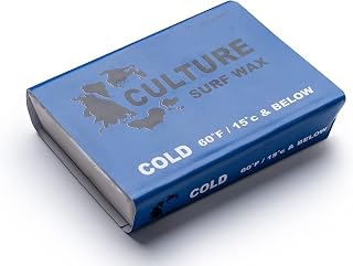 Culture Supply Surfboard Wax ~ 80g Bars | 6-Packs and 84 bar Cases | Tropical/Base | Warm | Cool | Cold | Wax Comb Included