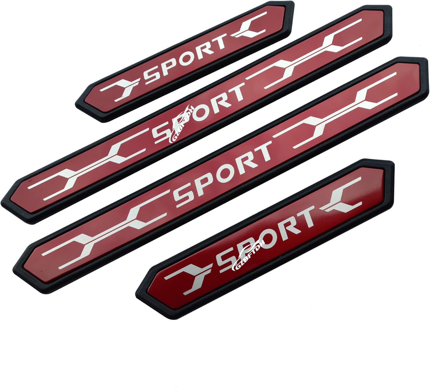 Door Sill Protector, for Toyota Rav4 Corolla Cross 2019-2024 2025 2026Accessories Car Door Edge Guard, Stainless Steel Plastic Kick Plates Covers Interior Parts