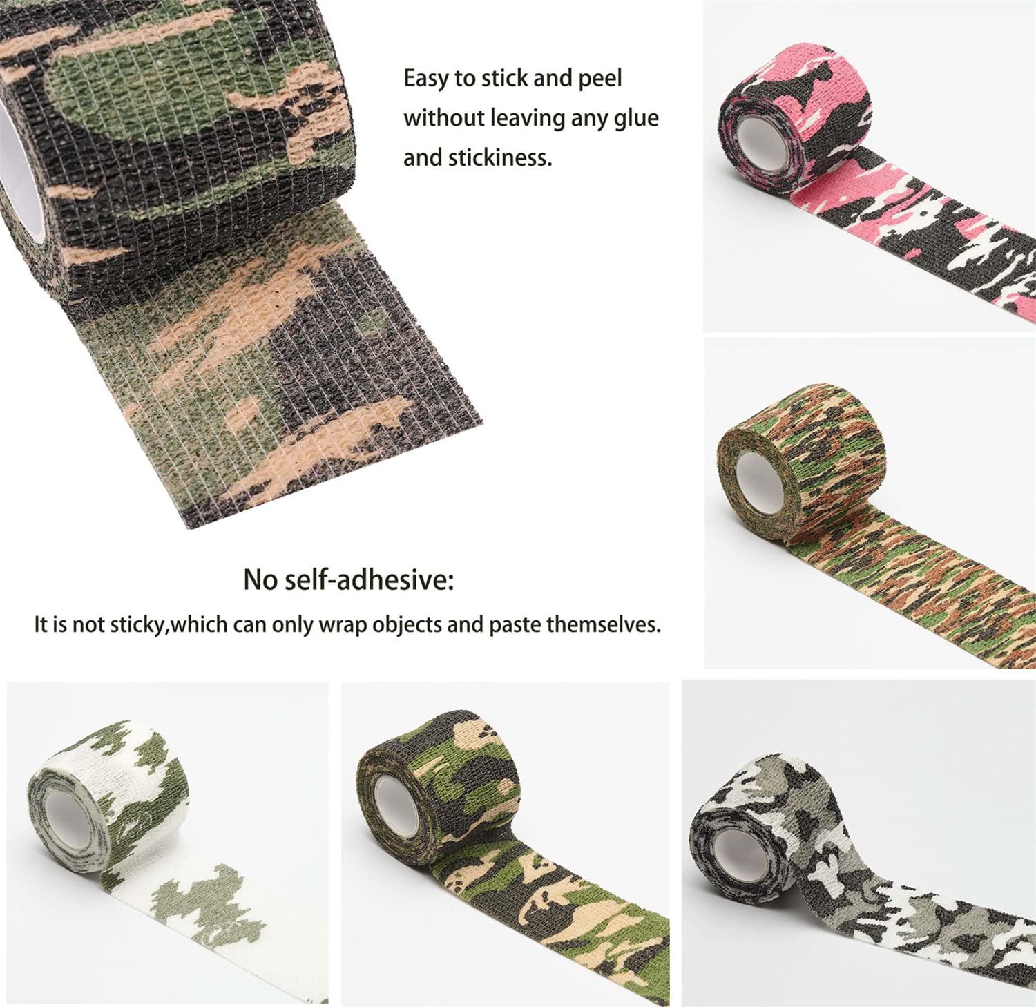 Ruban Camouflage Réduire l'éblouissement Auto-adhésif 4,5m