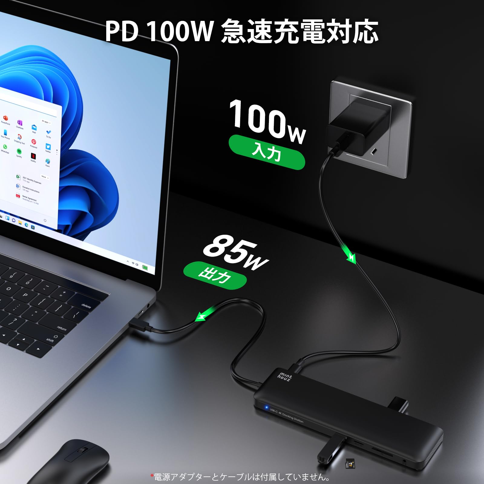 Amazon.co.jp: USB C ドッキングステーション 3画面出力 usb type-c