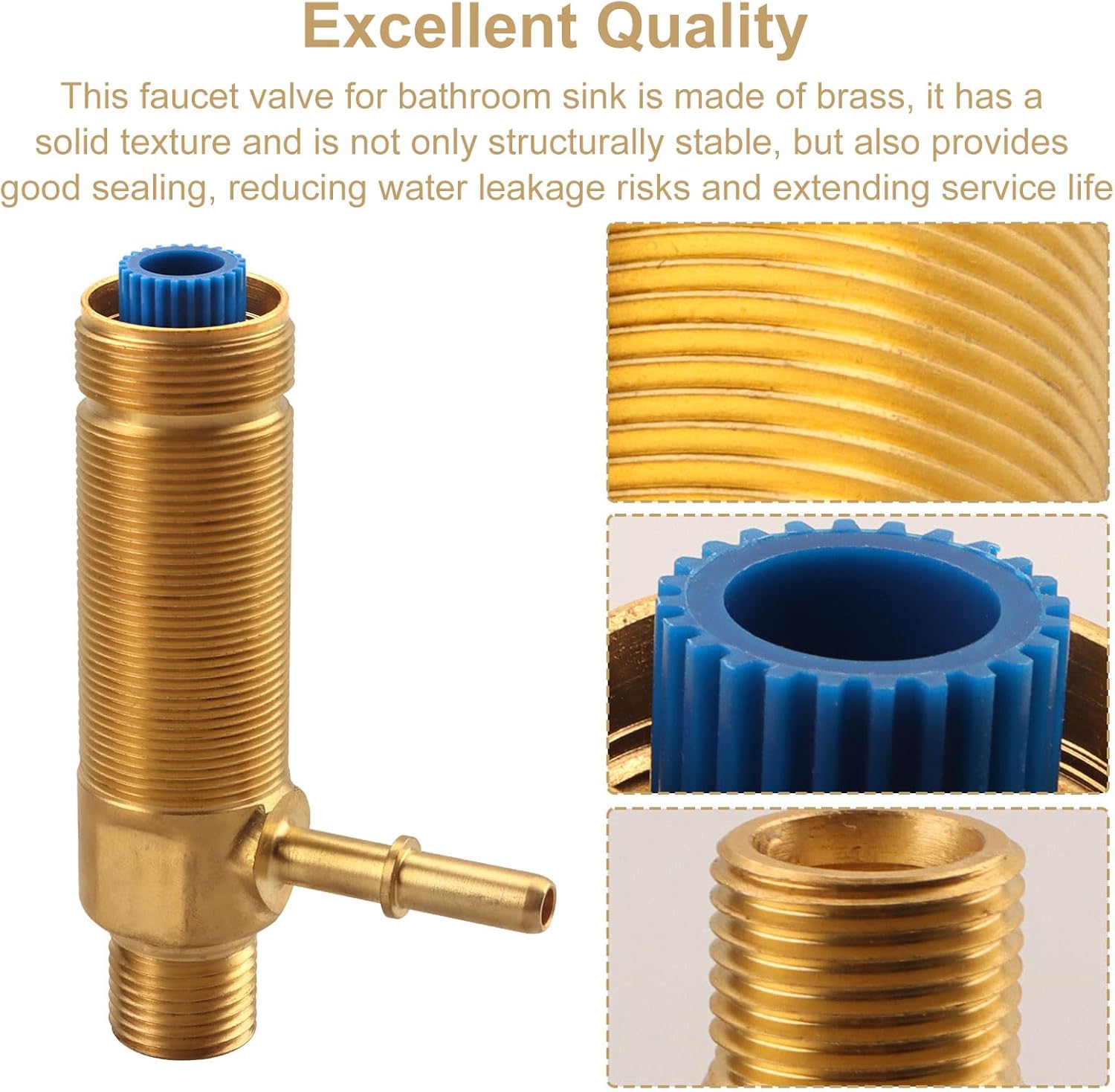 Replacement Cold Valve 100743 for Moen Bathroom Faucets Compatible With Hydrolock Type Installation System-1 Pack