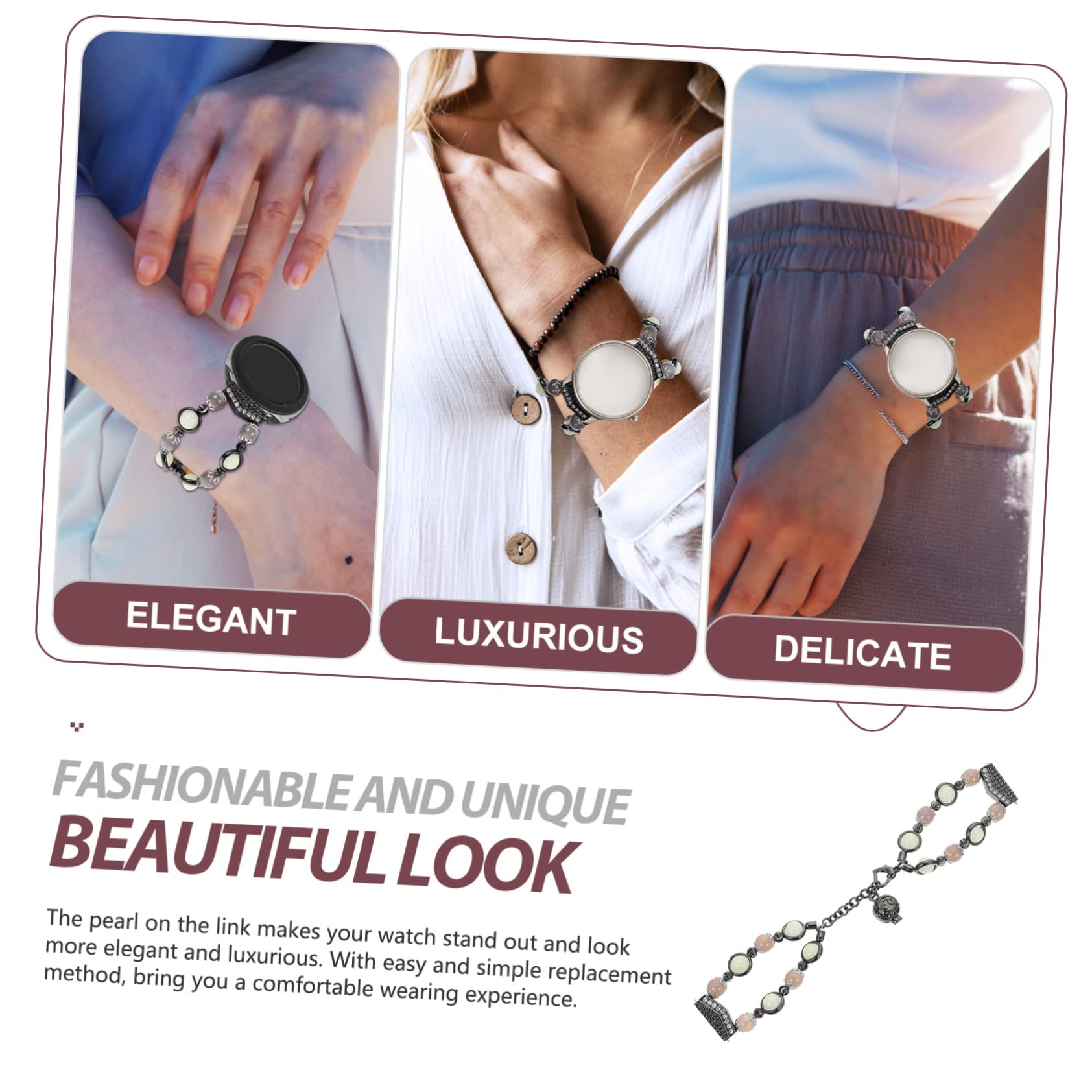 UKCOCO 5 Piezas Galaxywatch4 Galaxy Bandas De Reloj Galaxy Reloj Activo 2 Bandas Active 2 Banda De Reloj 40Mm Relojes De Niñas Relojes De Mujer Mujer Relojes De Pulsera Correa De Reloj
