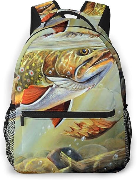 kids fishing backpack
