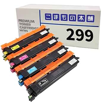 Amazon.co.jp: こまもの本舗 ブラザー用 TN299XLBK、TN299C