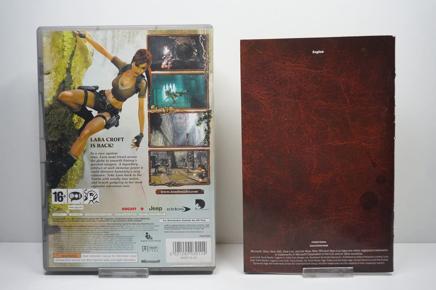 Lara Croft Tomb Raider Legend Game (Classics) XBOX 360