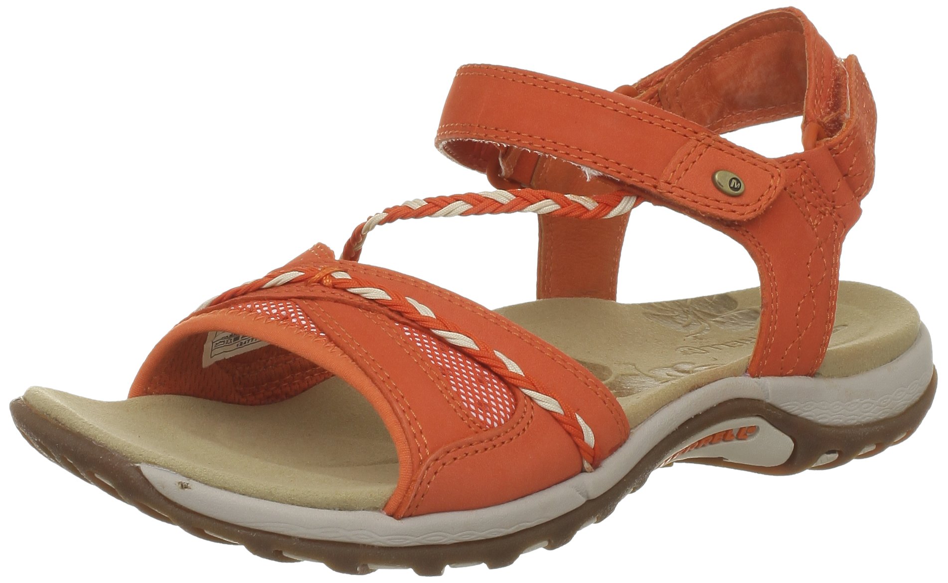 Merrell Violotta J89082 - Sandalias de Vestir de Cuero Nobuck para Mujer