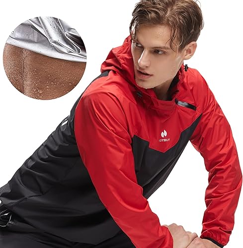 Miniatura 2 de HOTSUIT Sauna Suit for Men Sweat Sauna Jacket Pant Gym Workout Sweat Suits