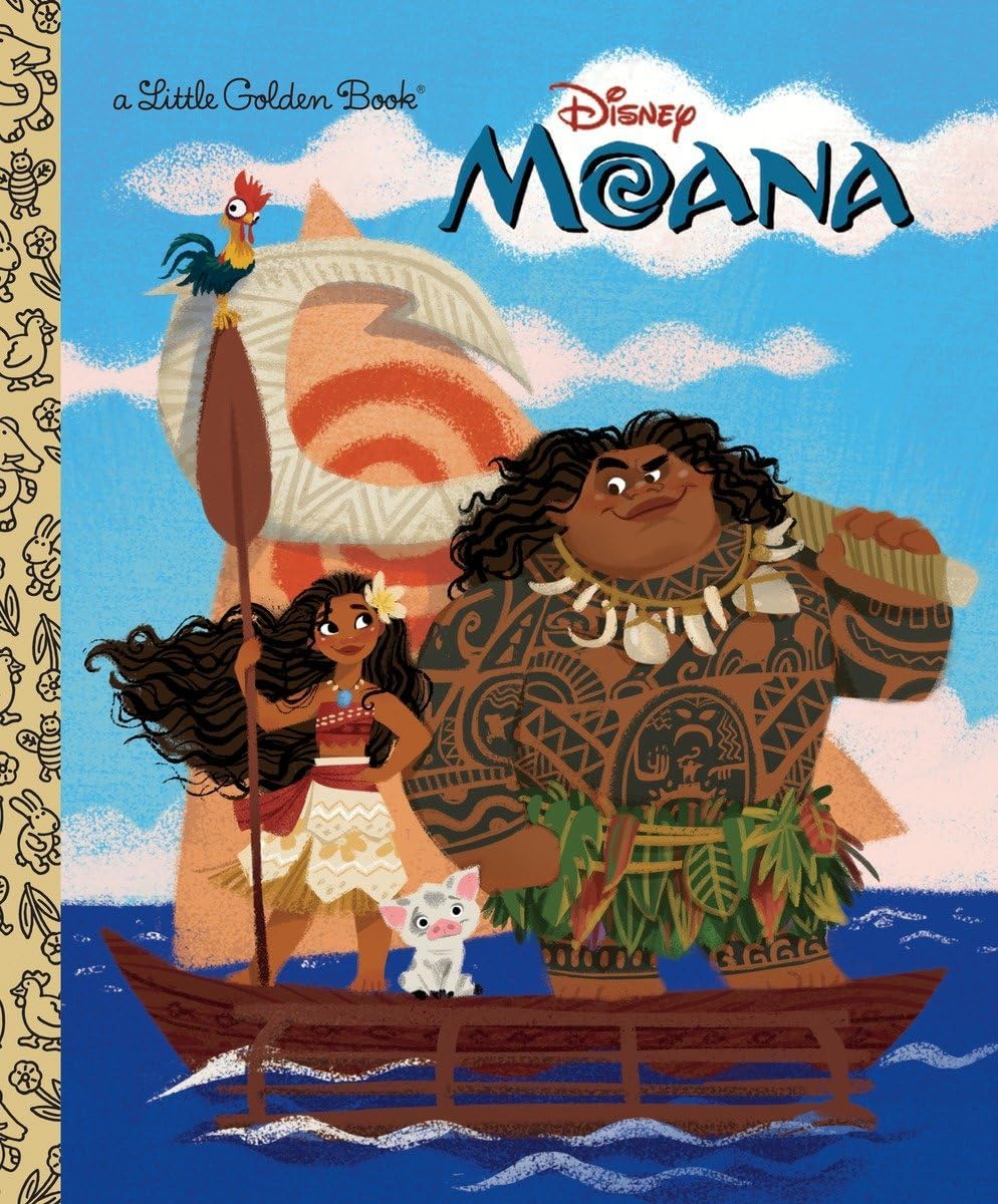 Moana (Little Golden Books)
