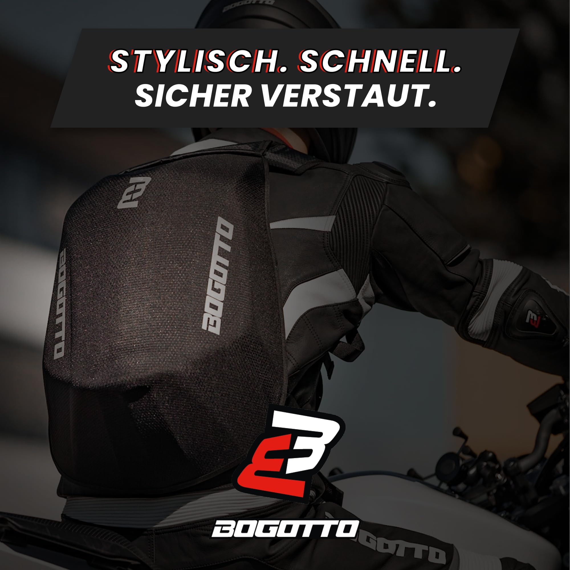 Bogotto Hump Motorrad Rucksack