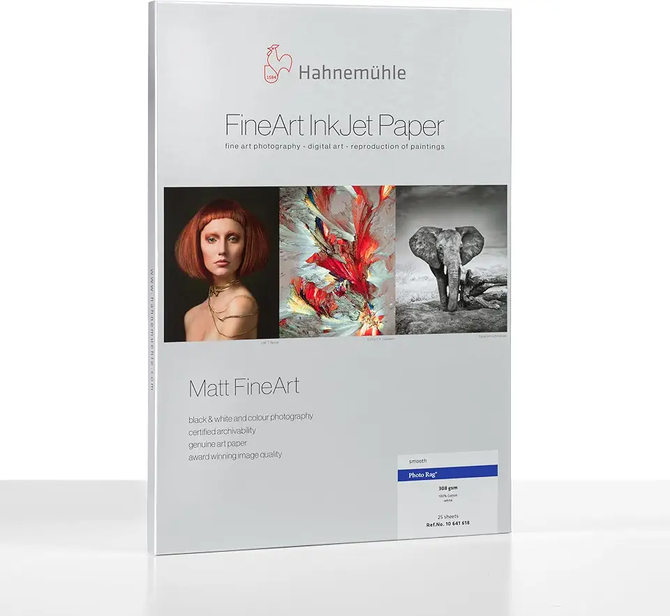 Hahnem&uuml;hle Photo Rag 308gsm A3 25 sheets