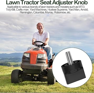 RO6G 720-04061 Lawn Tractor Seat Knob for Troy Bilt Lawn Mower Seat Bolts