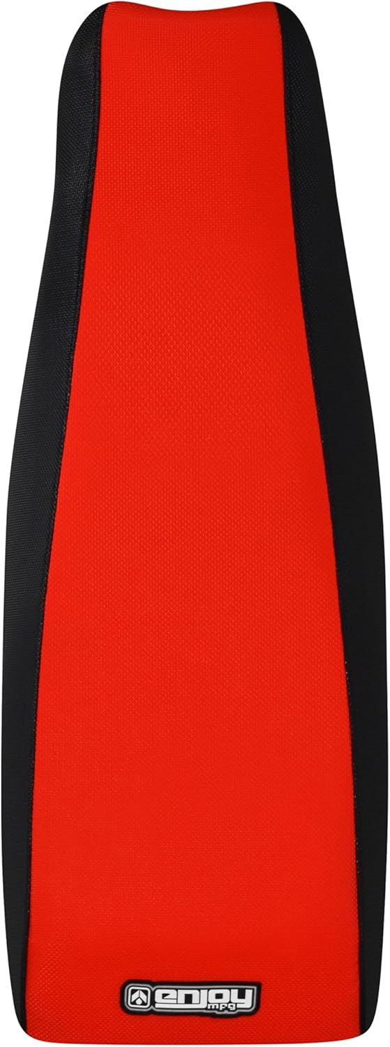 Enjoy Mfg Seat Cover - Compatible with Honda 1999-2007 TRX 400EX TRX 400 EX TRX400 Quad - Black Side Standard #203 (Black Sides/Bright Red top Standard)