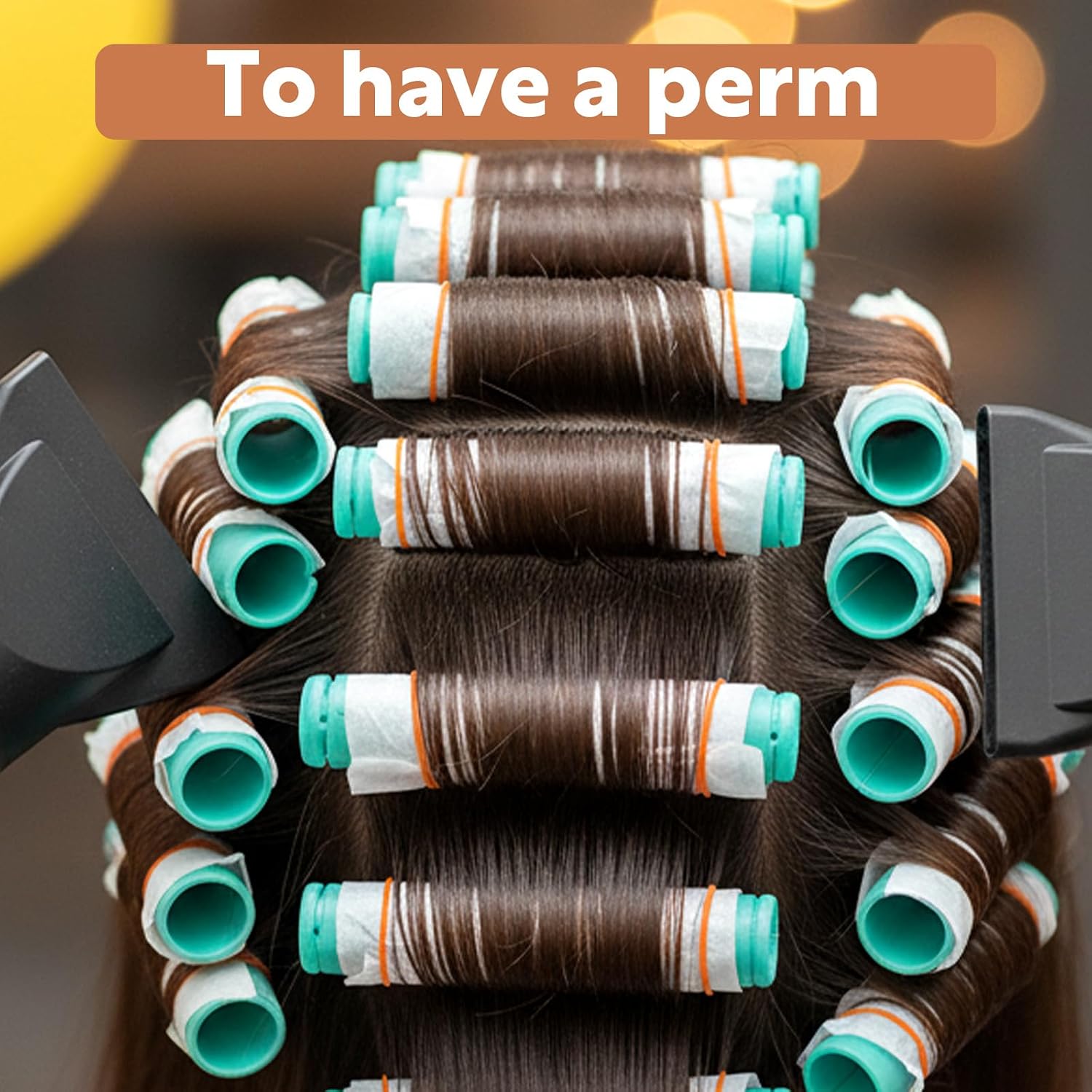 Ouligay 100 PCS Perm Papers for Hair Perm Paper, End Tissue for Hair Perms, Heat-Resistant, Salon Tissue Hairs Curling Papers Hairstyling Curling Tool for Salon Shop, Cold and Hot Perms