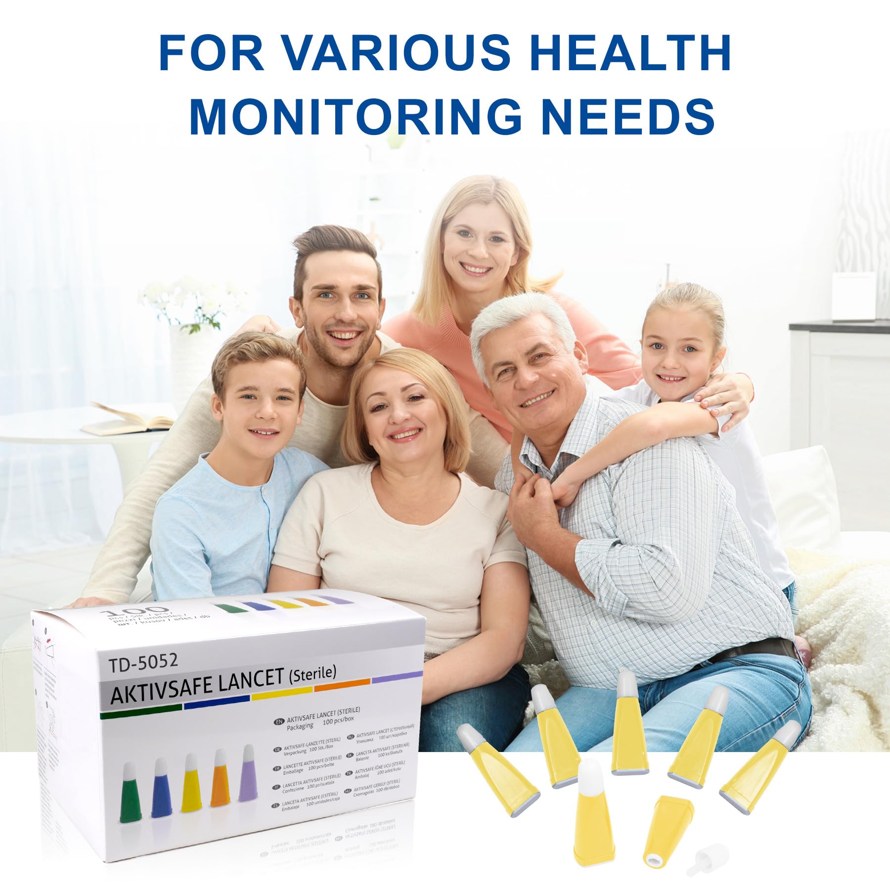 MbH Aktivsafe Lancets - Sterile Safety Needles -6