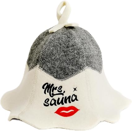 SAUNA GURU] サウナグルー サウナハット 羊毛　サウナハット Amazon.co.jp: [SAUNA GURU] 【雑誌Ray 9月号掲載】 サウナグルー 羊毛