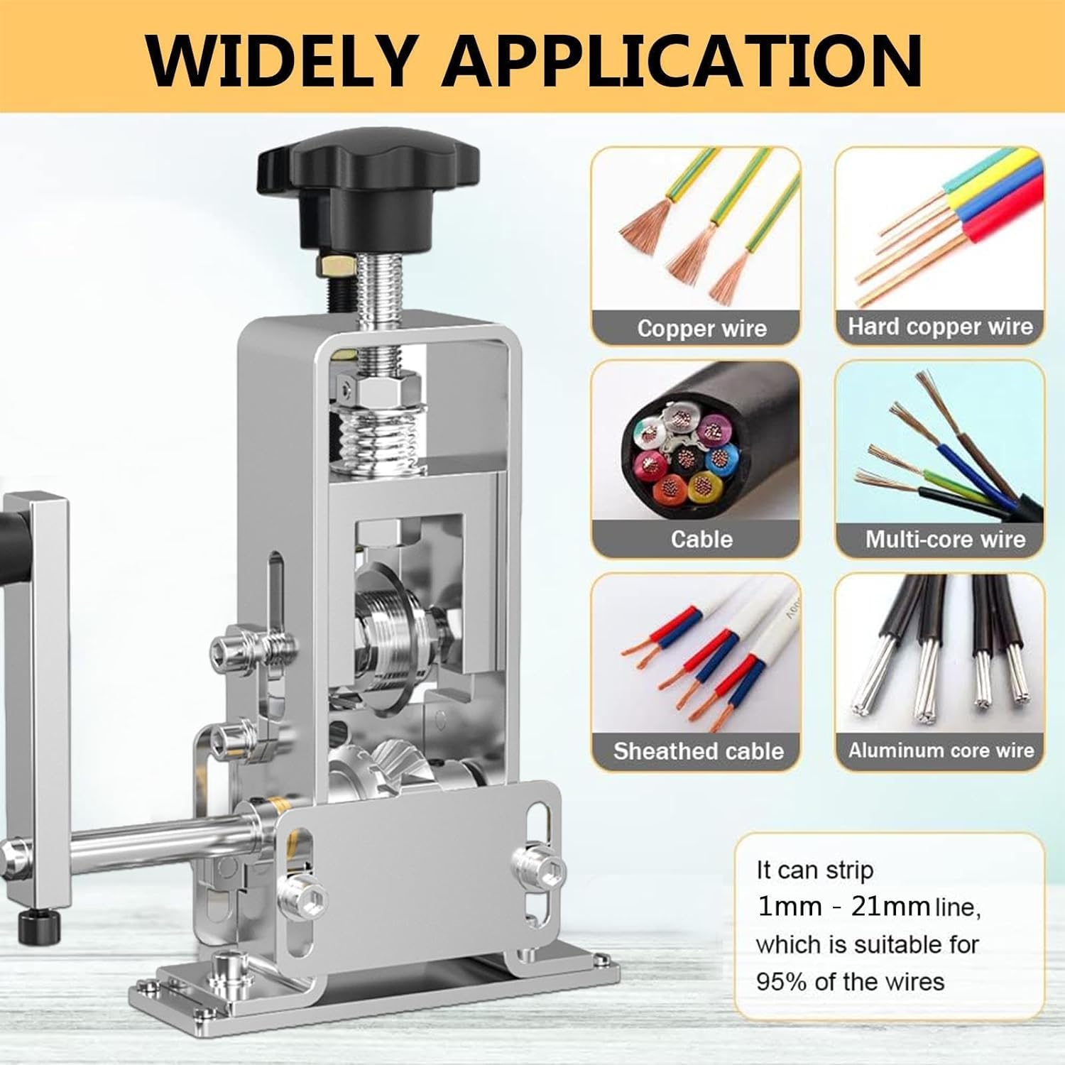 Amazon | Kwueiit 銅線ピーラー機 ケーブル剥離機 電線皮むき機 電線の