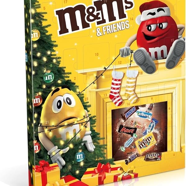 Calendario de Adviento M&Ms Chocolate