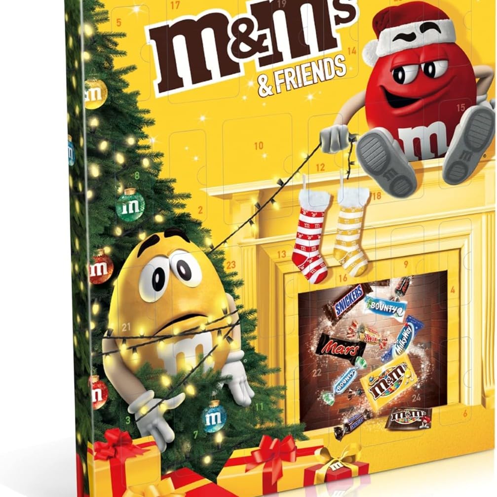 M&M's & Friends Calendario de Adviento 361g