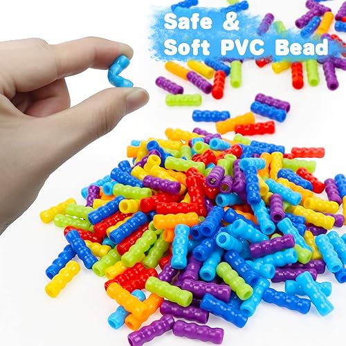 Miniatura 4 de Supertrip Cuerda de saltar holandesa doble cuerda de saltar suave con cuentas de 16 pies, cuerda de saltar para mujeres, adultos, niños, cuerda de