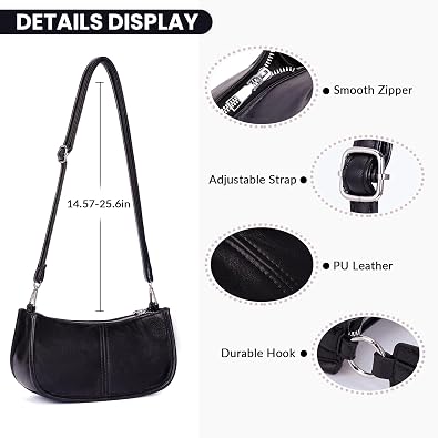 Shoulder Bags for Women Y2k Purse and Handbags Retro Studded Crossbody Bag Small Shoulder Purse Leather Hobo Handbag