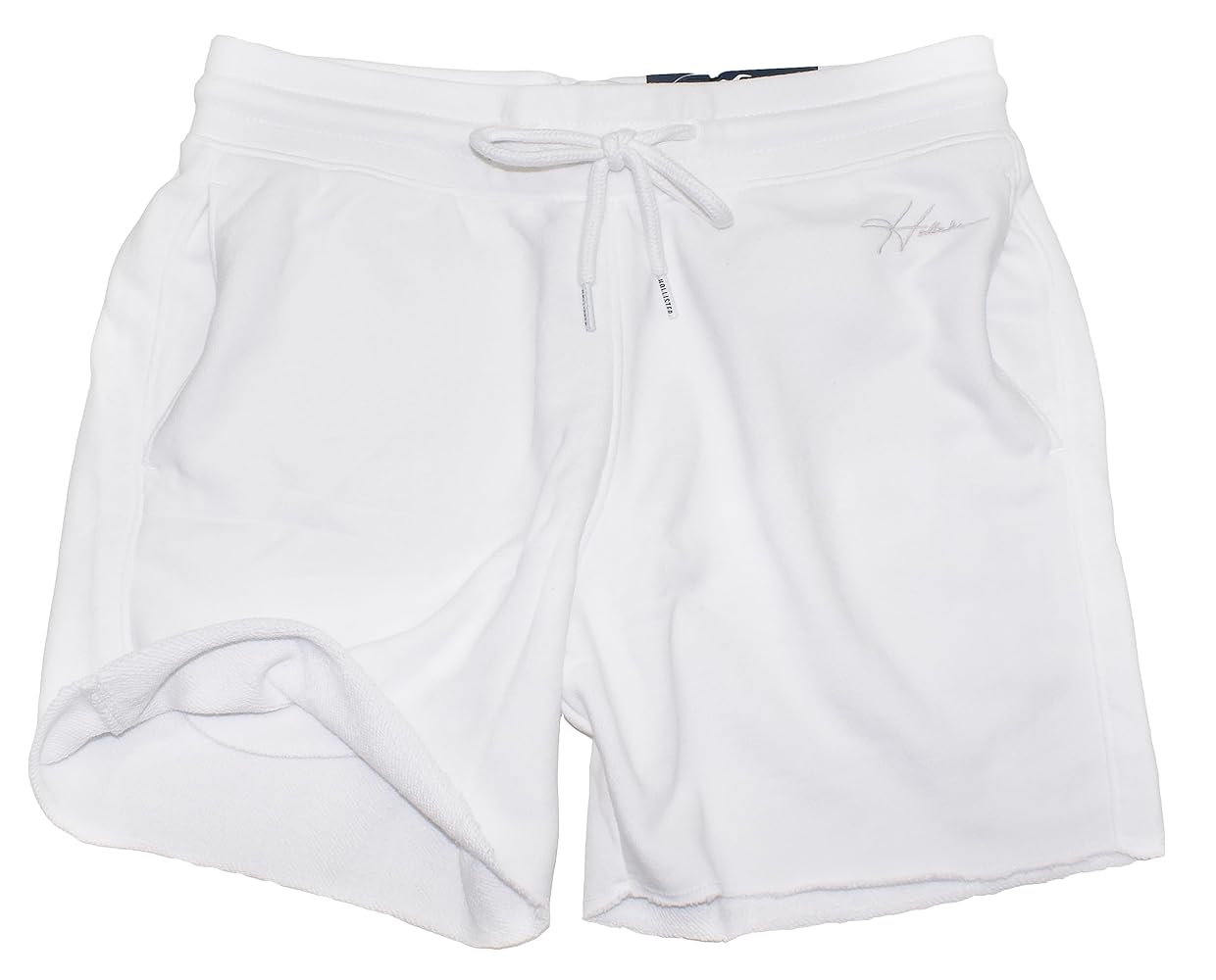 Amazon.com: Hollister Pantalones cortos cl?sicos de rizo para hombre  (entrepierna de 5 pulgadas) HOM-1.2, 0130-100 : Ropa, Zapatos y Joyer?a