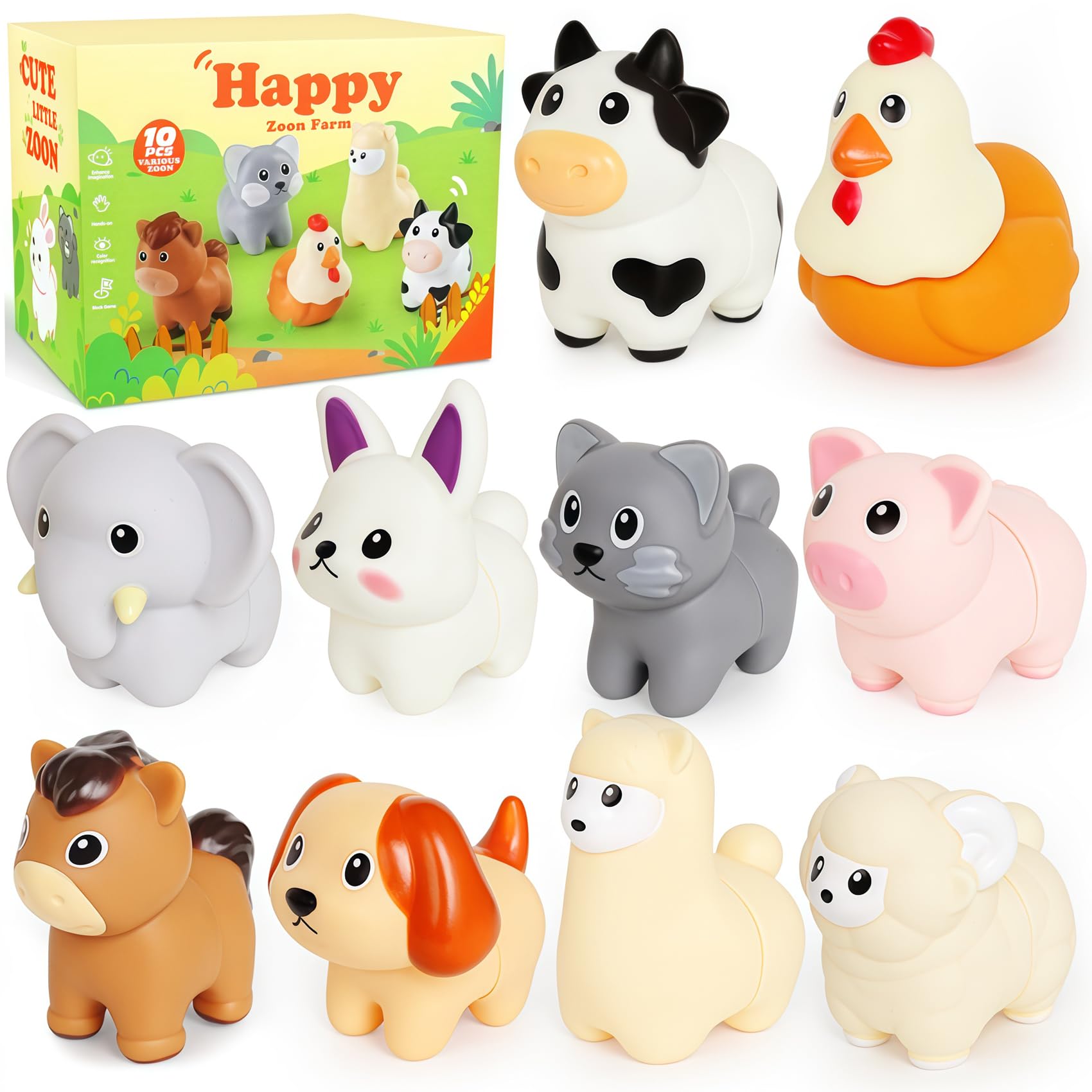 Photo 1 of FQKIOMY Animal Matching Sorting Toys for Toddlers